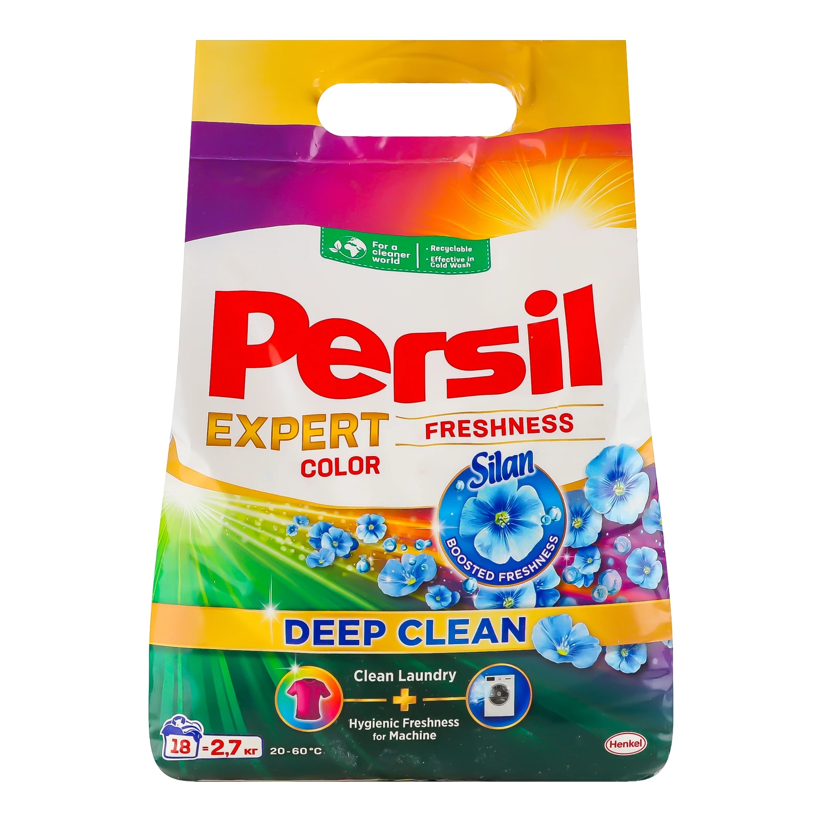 Засіб мийний Persil Deep Clean Expert Color Freshness Silan синтетичний 2.7кг Фото №:1