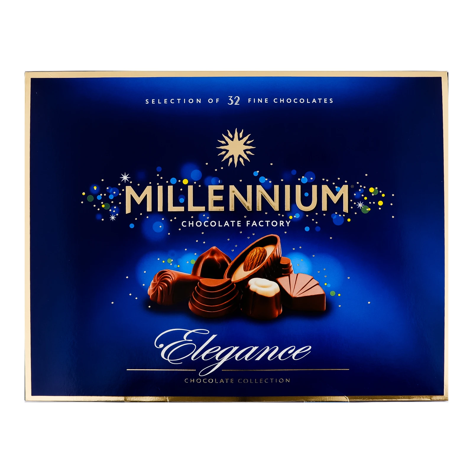 Цукерки Millennium Classic Elegance шоколадні молочні 285г