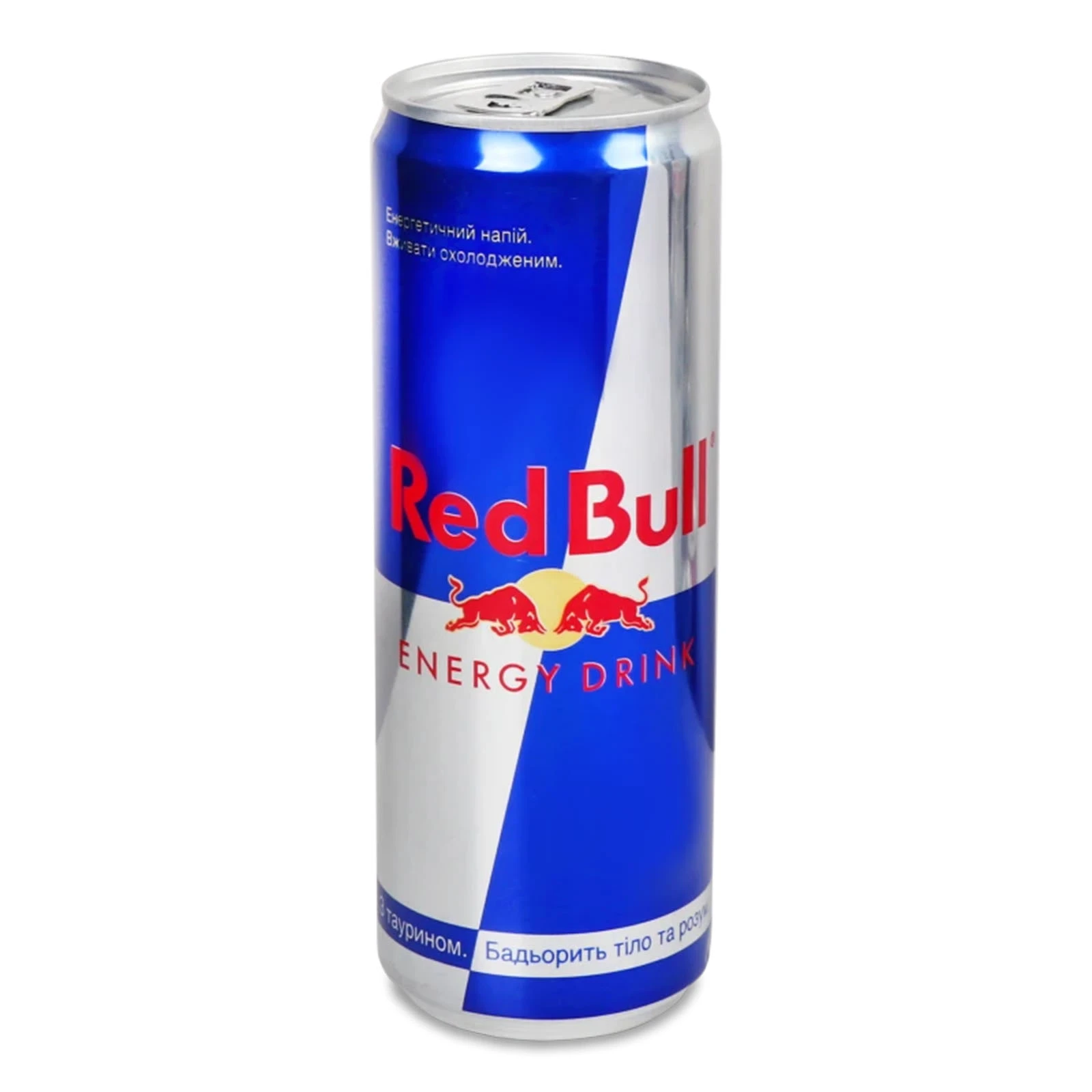 Напій енергетичний Red Bull безалкогольний з таурином сильногазований 0.355л Фото навігації №:1