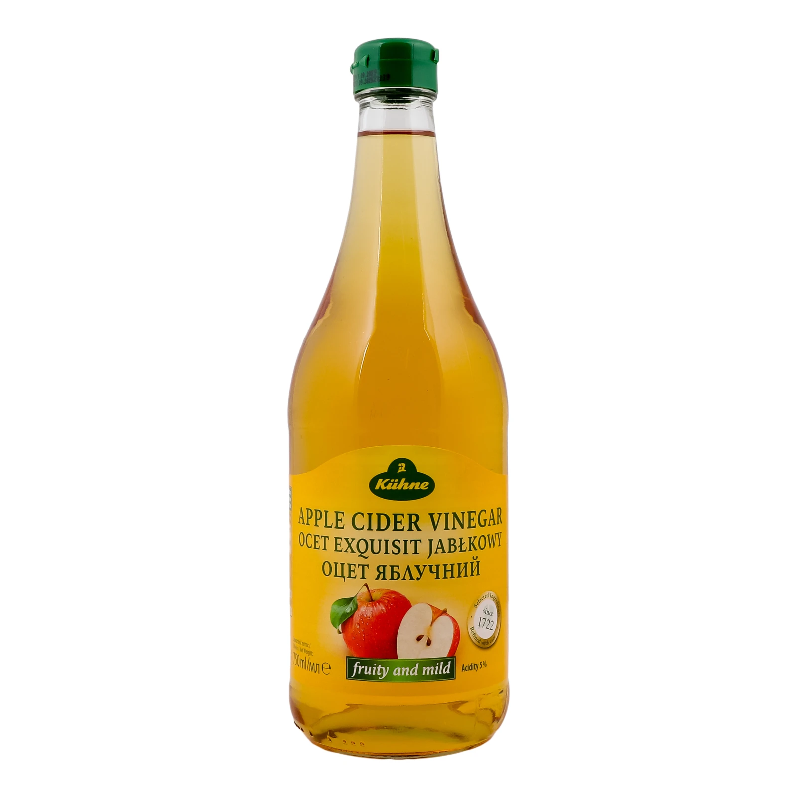 Оцет яблучний Kuhne 5% 750мл Фото №:1