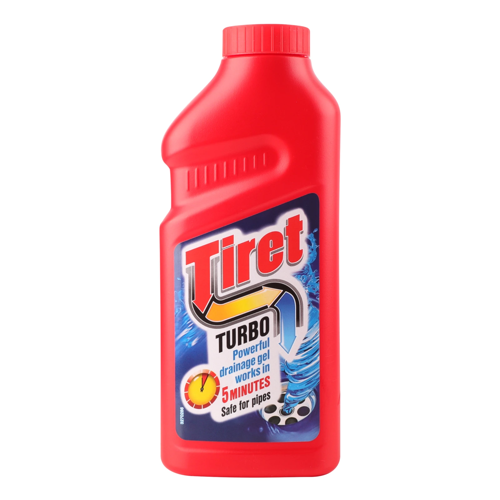Гель для видалення засмічення Turbo Tiret в трубах 500мл Фото №:1