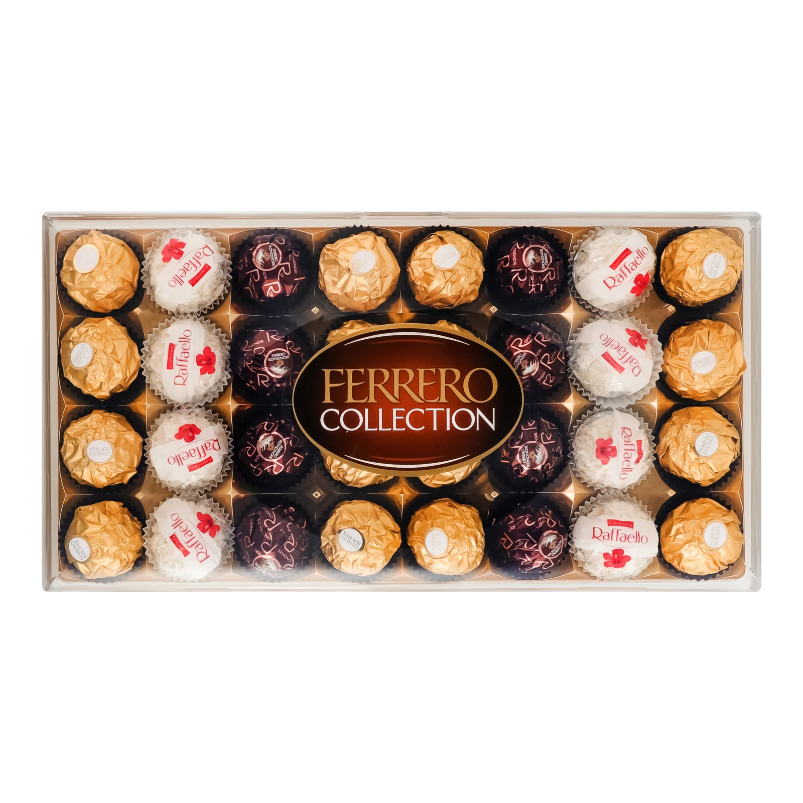 Набір цукерок Ferrero Collection Rocher Rondnoir Raffaello 359г Фото №:1