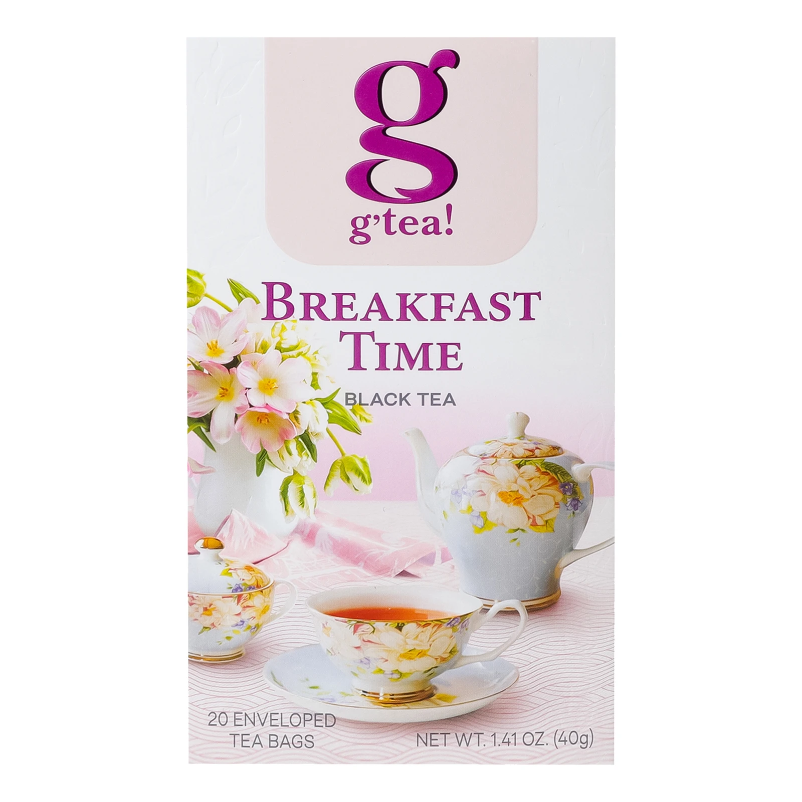 Чай G'tea! Breakfast time чорний байховий дрібний 20*2г/уп Фото №:1