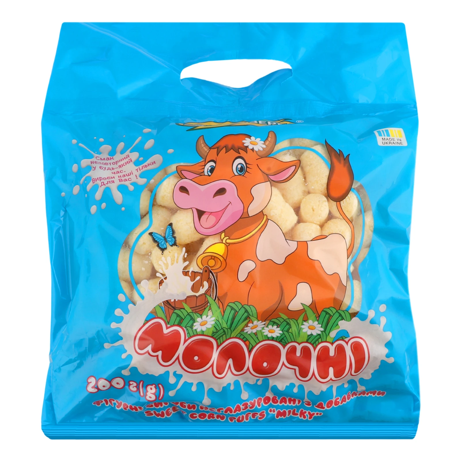 Палички кукурудзяні Золоте Зерно неглазуровані Молочні 200г Фото №:1