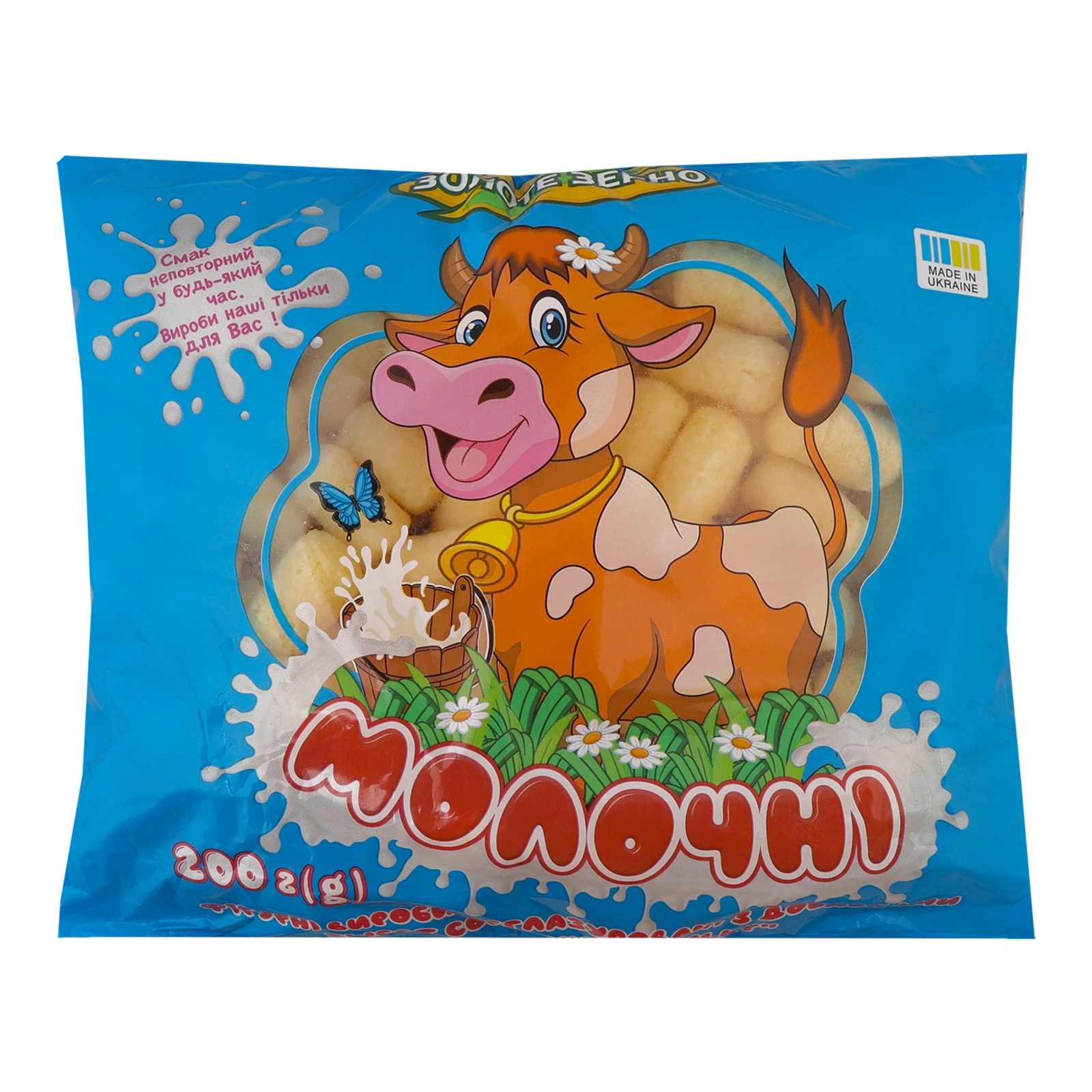 Палички кукурудзяні Золоте Зерно неглазуровані Молочні 200г Фото №:1