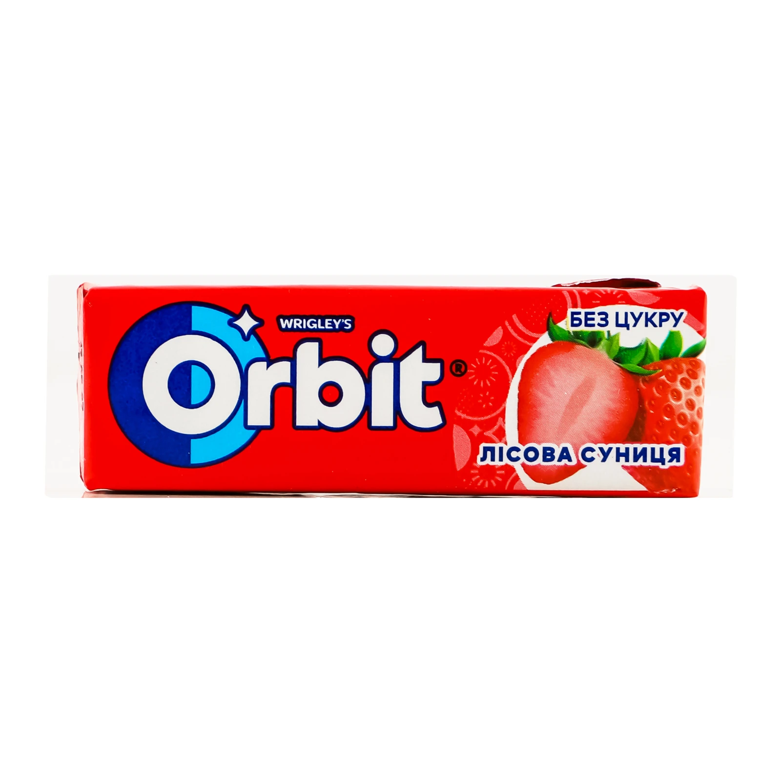 Гумка жувальна Orbit без цукру Лісова суниця 14г