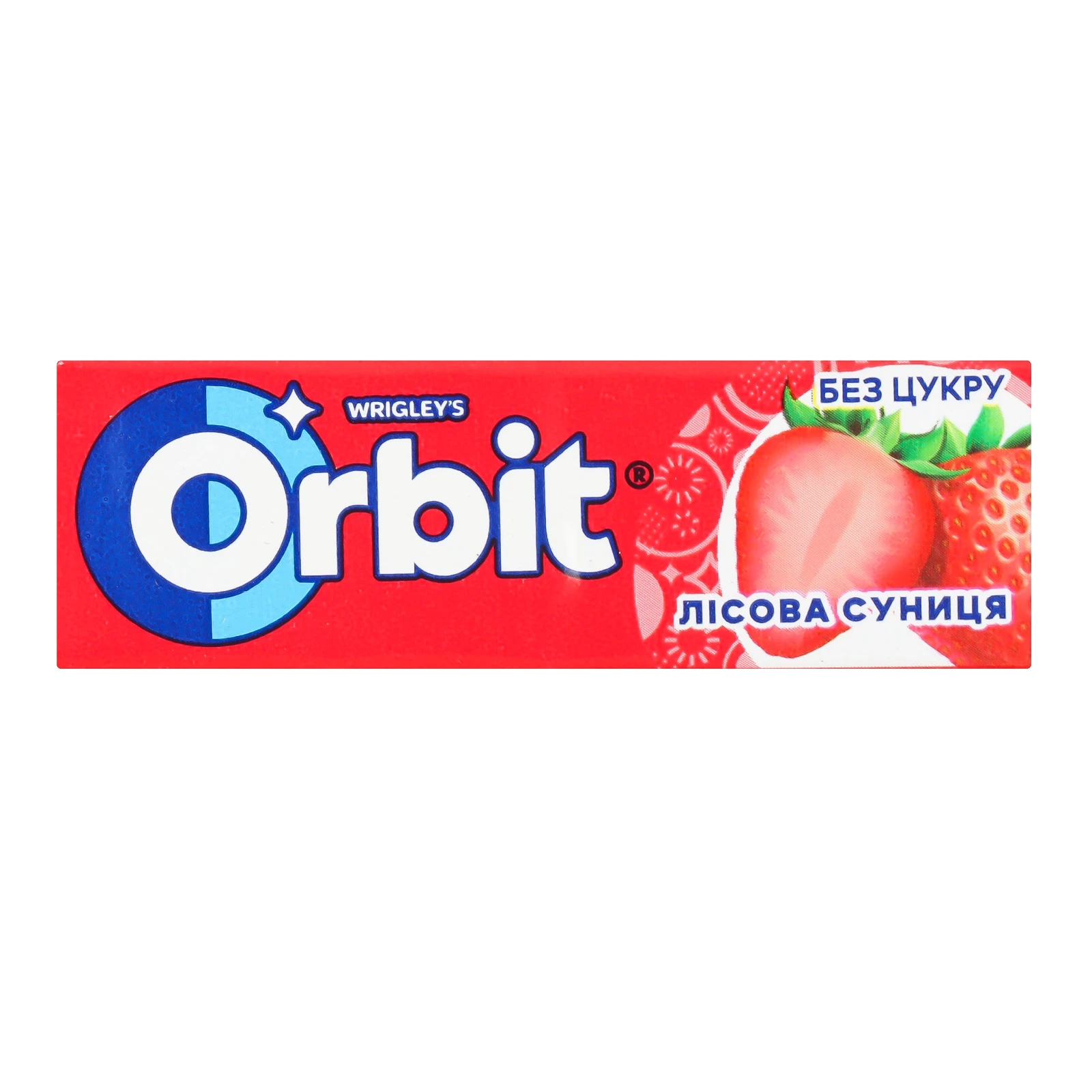 Гумка жувальна Orbit без цукру Лісова суниця 14г Фото №:1