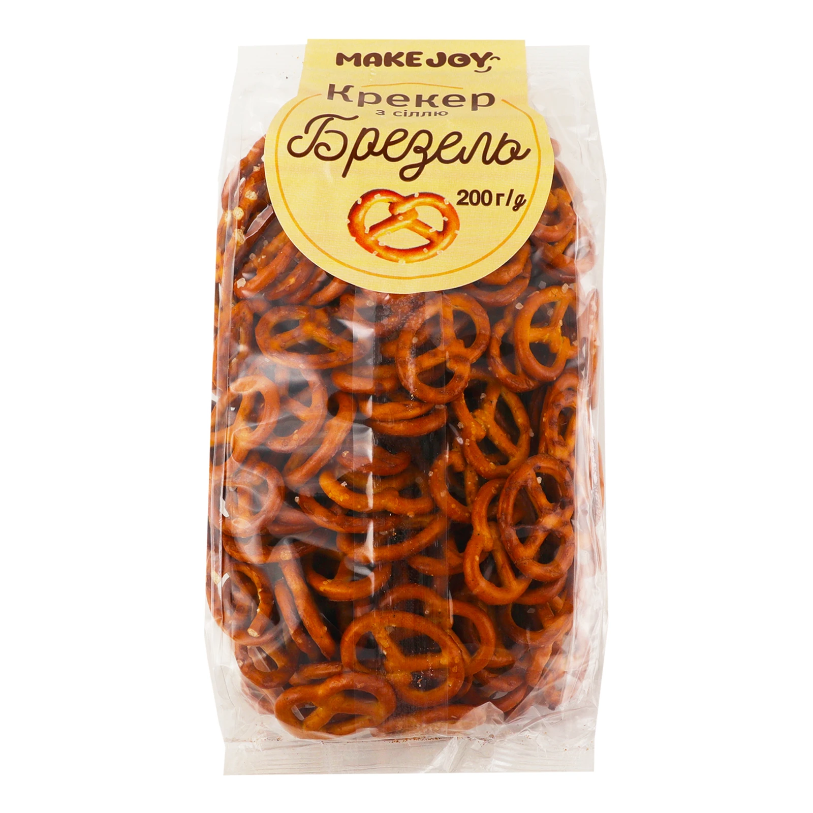 Крекер Два пекаря Брезель з сіллю 200г Фото №:1