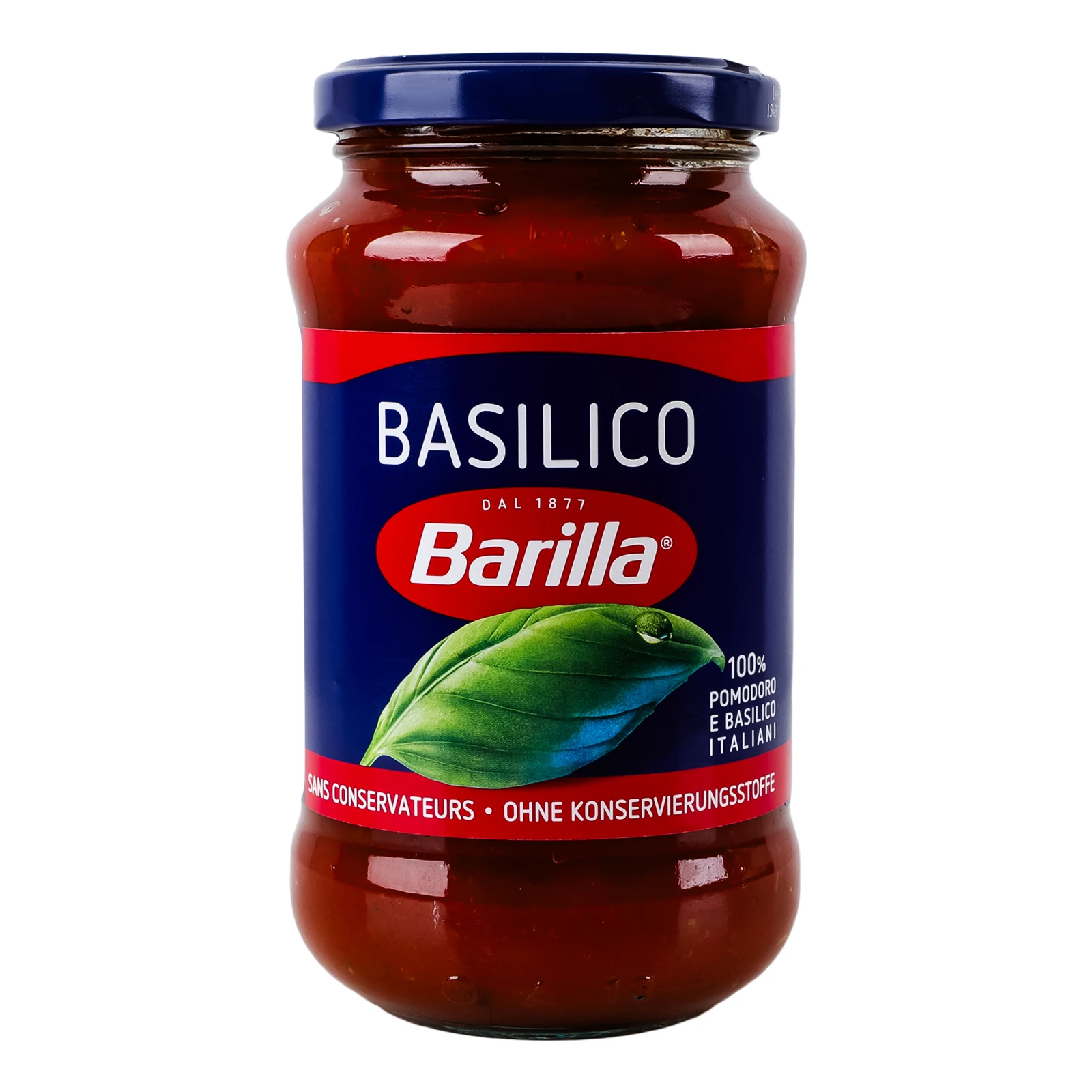 Соус Barilla Basilico томатний з базиліком 400г Фото навігації №:1