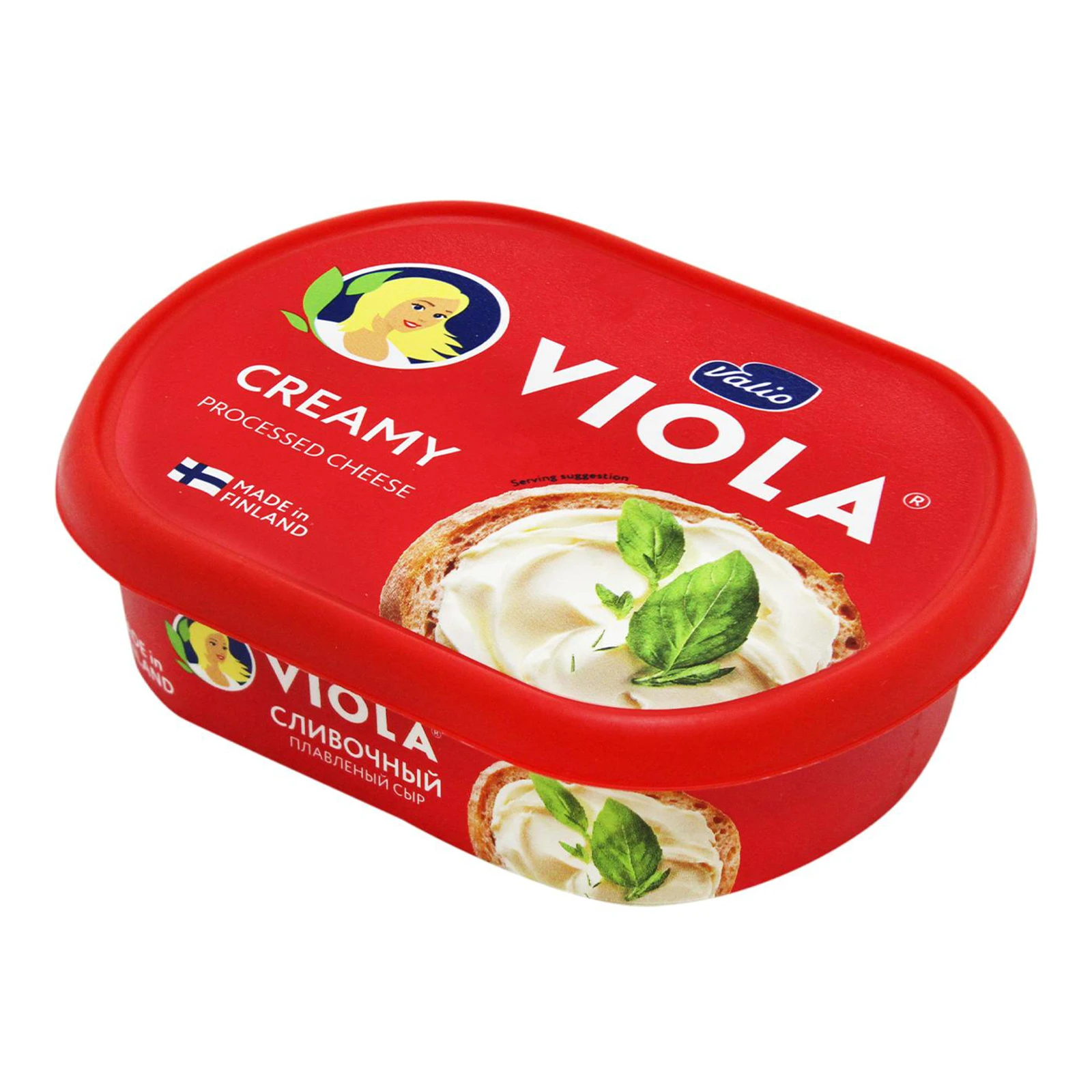 Сир плавлений Viola Вершковий 60% 200г Фото №:1