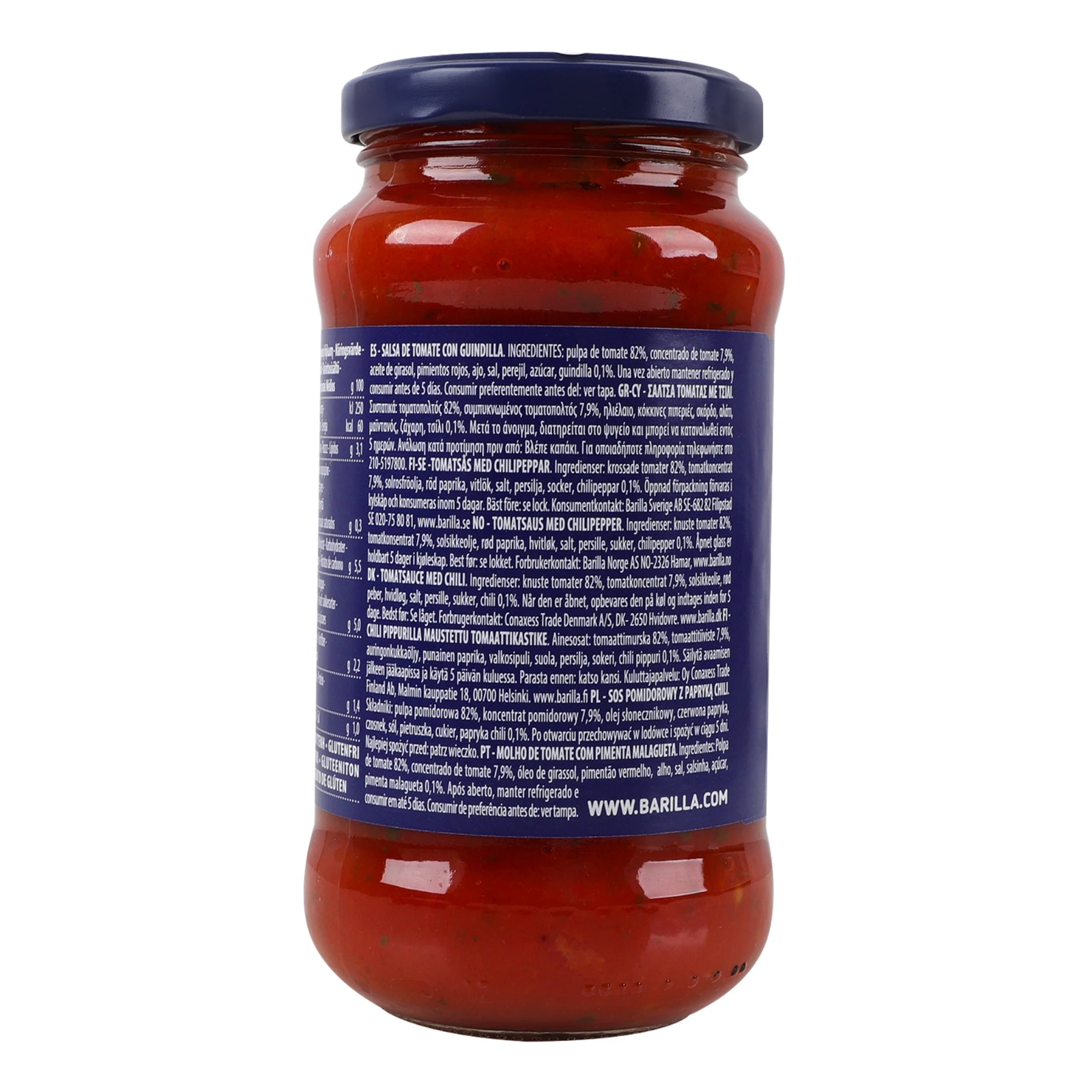 Соус Barilla Arrabbiata томатний з гострим перцем 400г Фото №:2