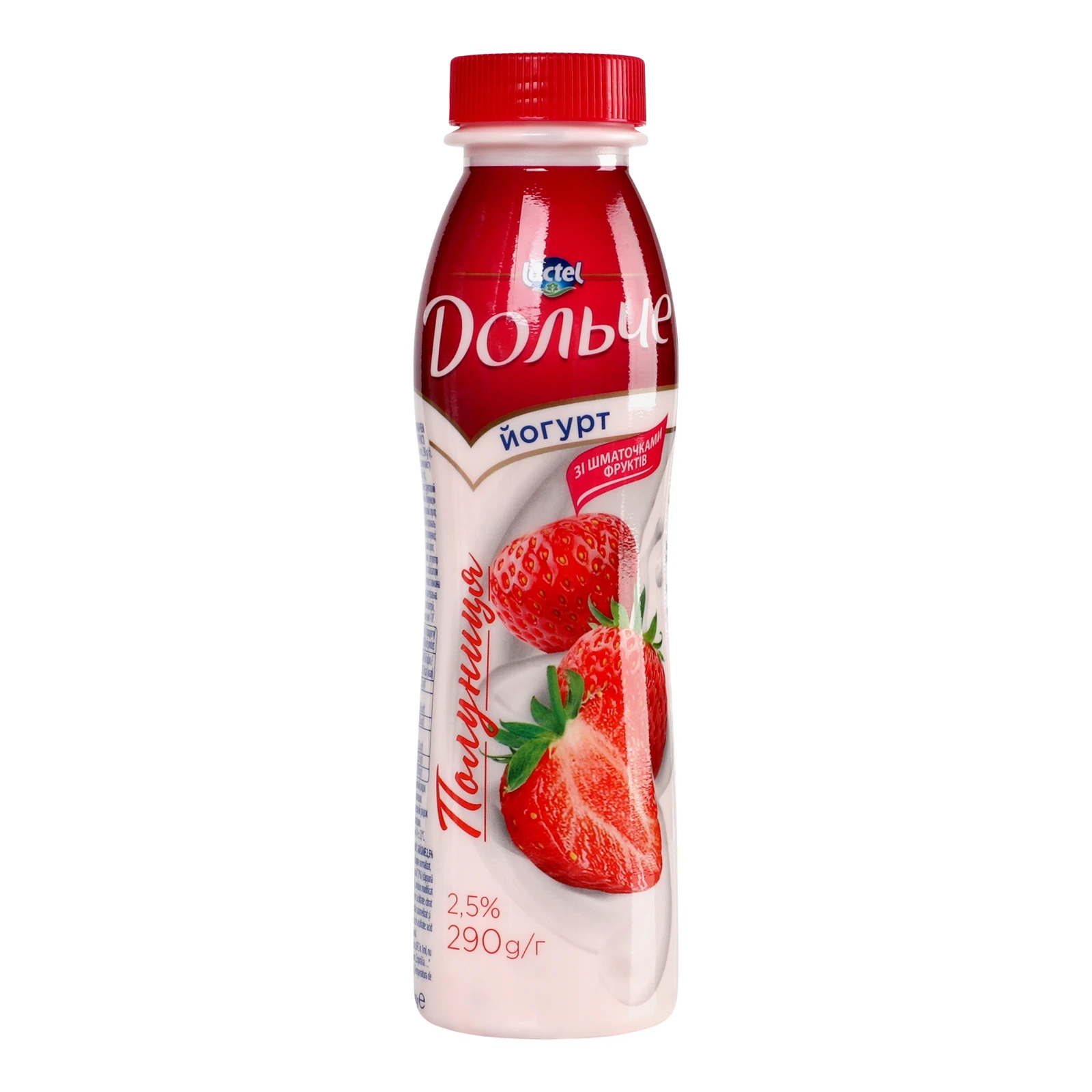Йогурт Дольче Полуниця 2.5% 290г Фото №:1