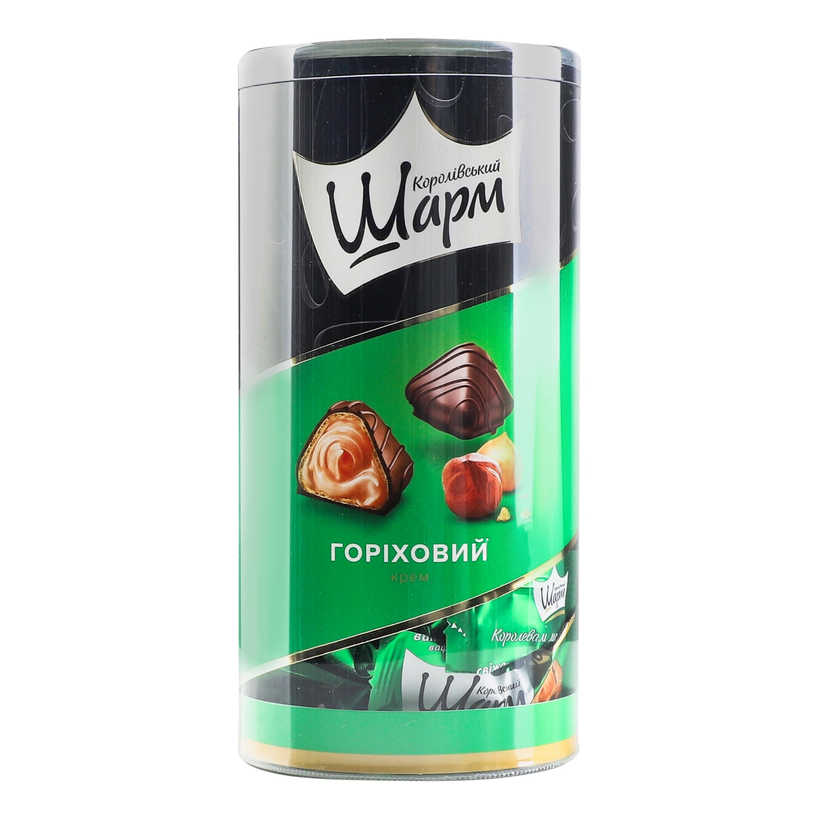 Цукерки АВК Королівський шарм з горіховою начинкою 235г Фото №:1