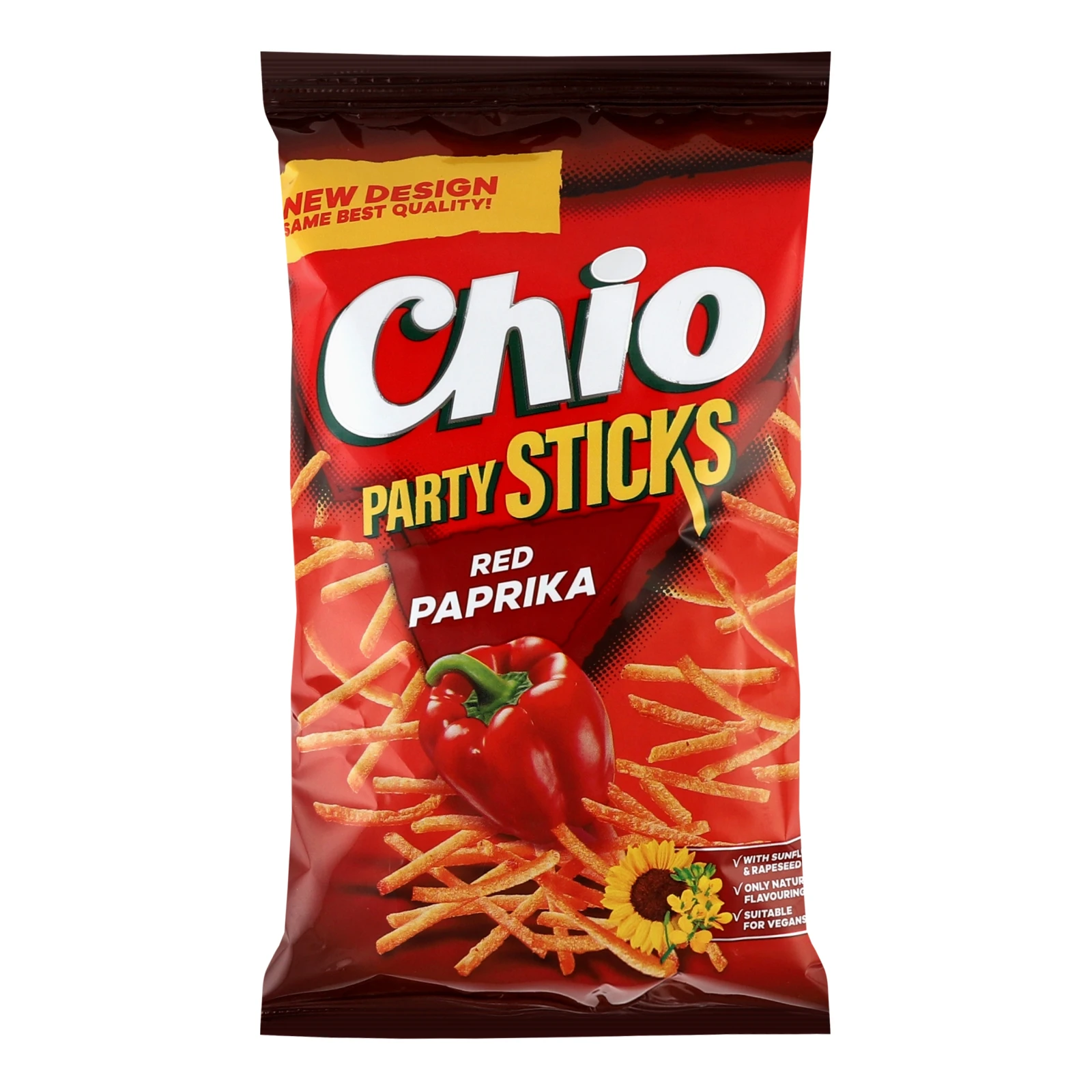 Соломка картопляна Chio Party sticks Red paprika 70г Фото №:1