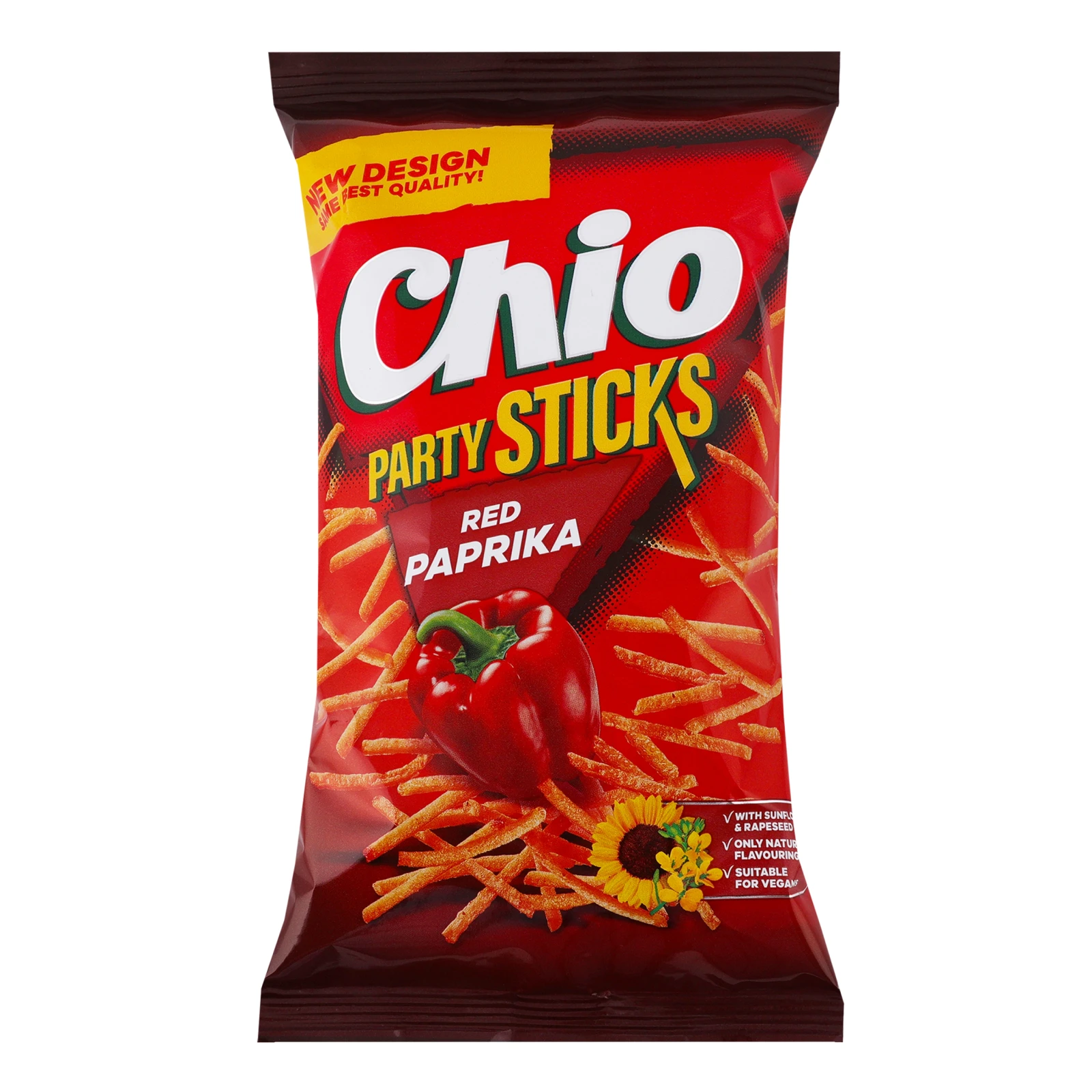 Соломка картопляна Chio Party sticks зі смаком паприки 70г Фото навігації №:1