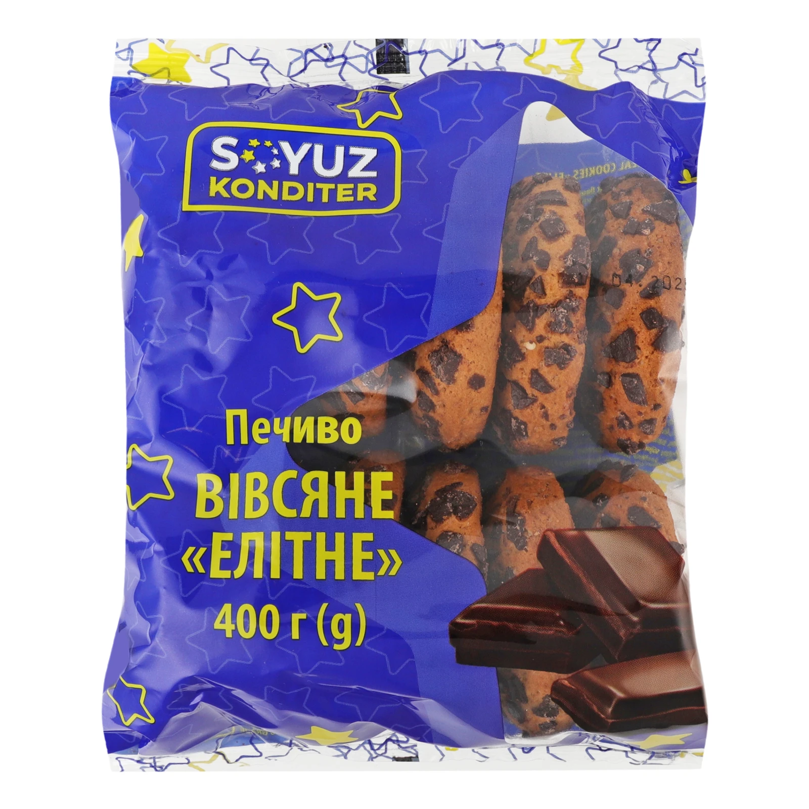 Печиво Soyuz Konditer вівсяне елітне 400г Фото №:1