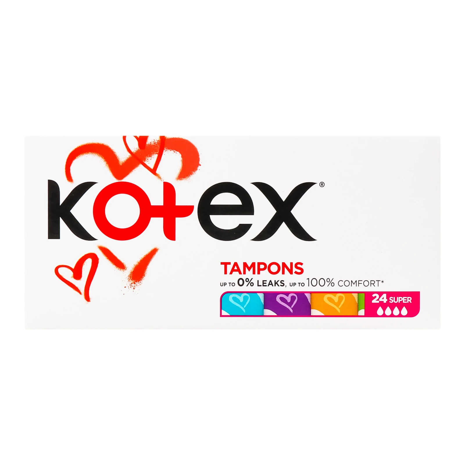 Тампони Kotex Super 24шт Фото навігації №:1