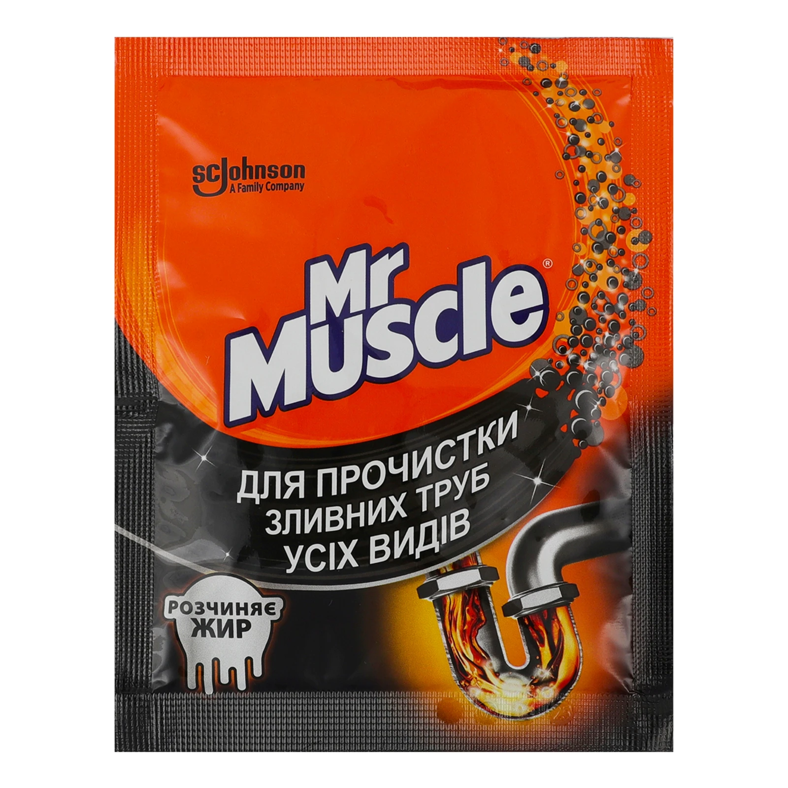 Засіб для прочищення каналізаційних труб Mr.Muscle 70г Фото навігації №:1