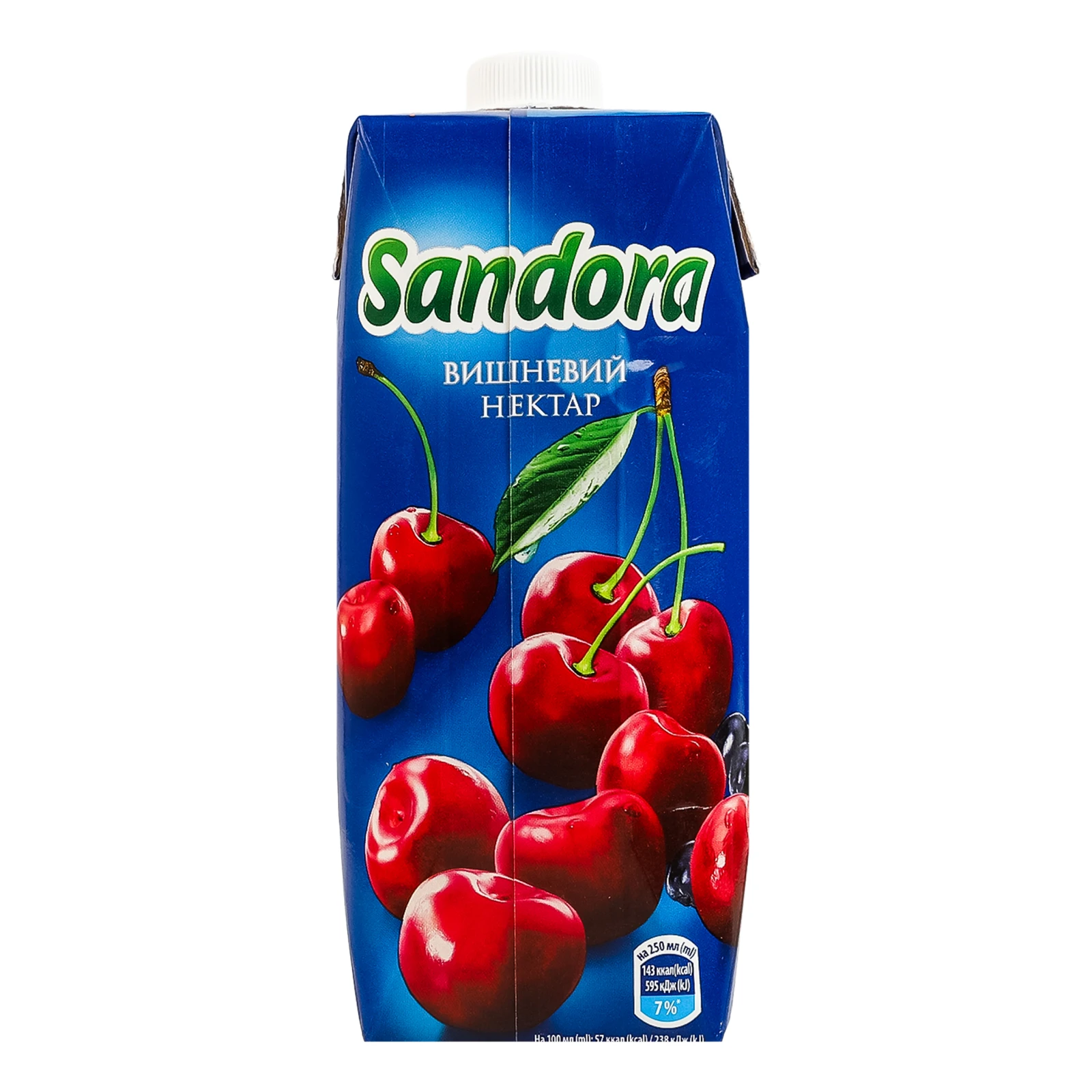 Нектар Sandora освітлений пастеризований вишневий 500мл Фото №:2