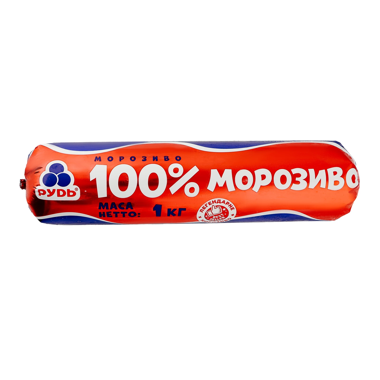 Морозиво Рудь 100% з комбінованим складом сировини 1кг