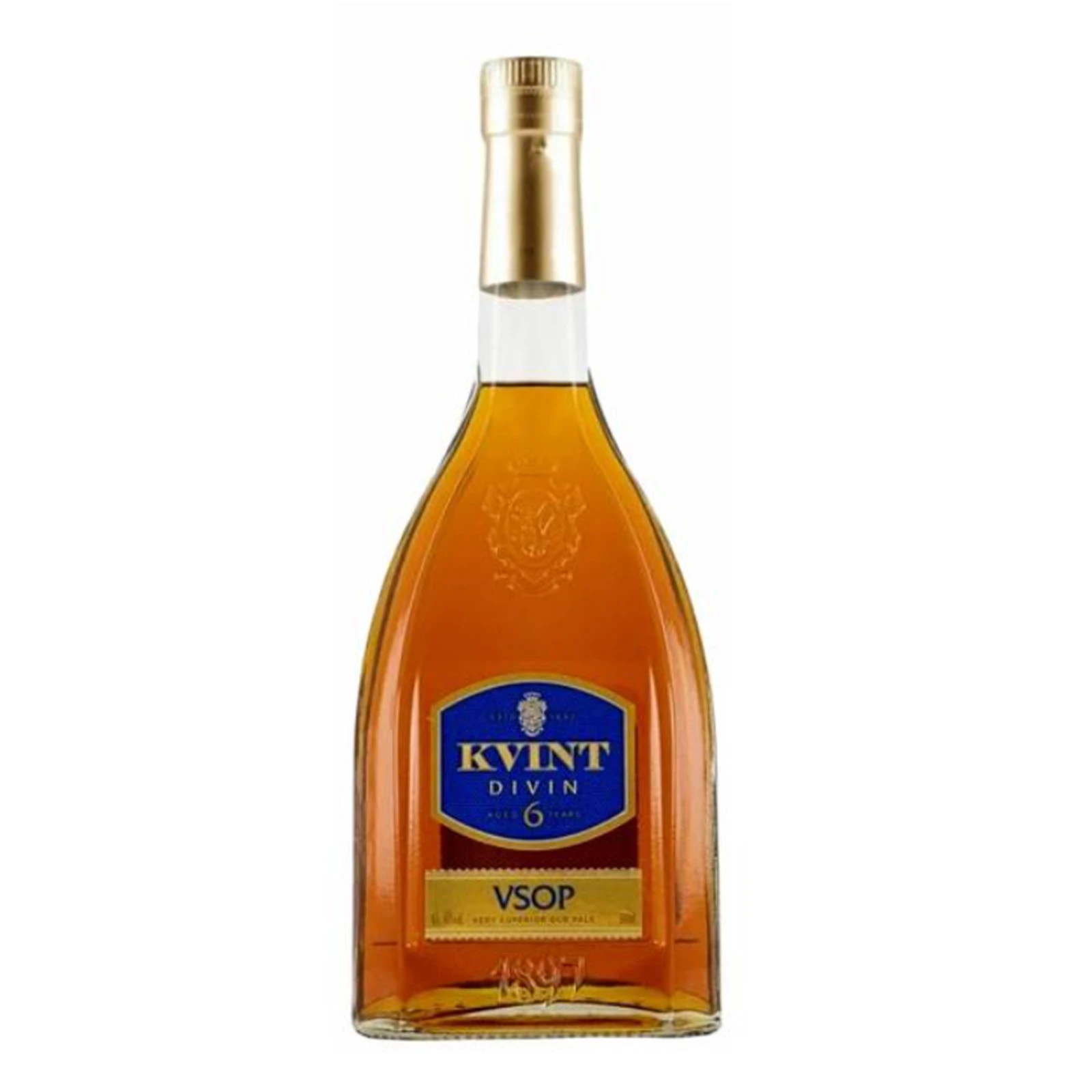 Коньяк Kvint VSOP 6 років 0,5л 40% Фото навігації №:1