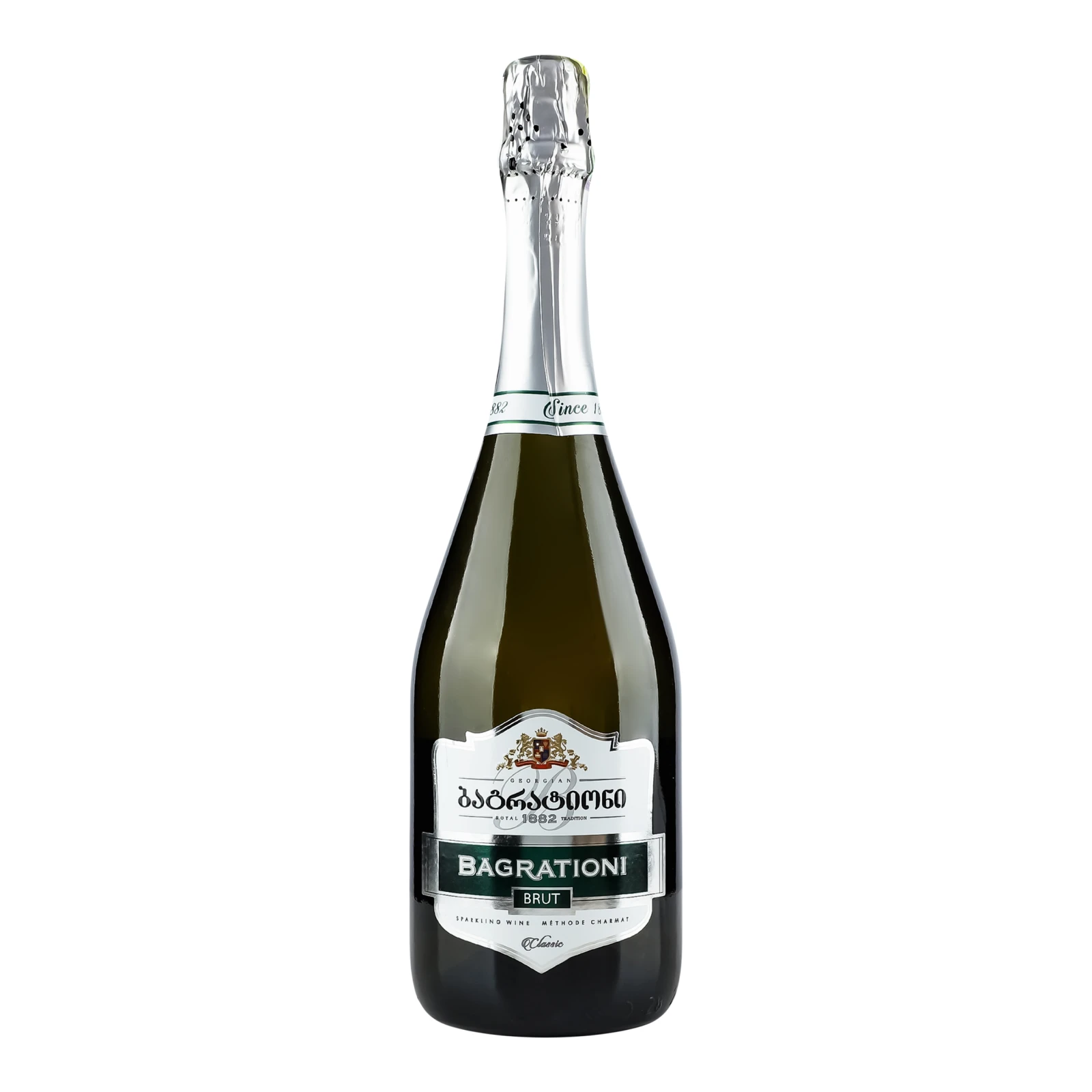 Вино ігристе Bagrationi Classic біле брют 12% 0.75л Фото №:1