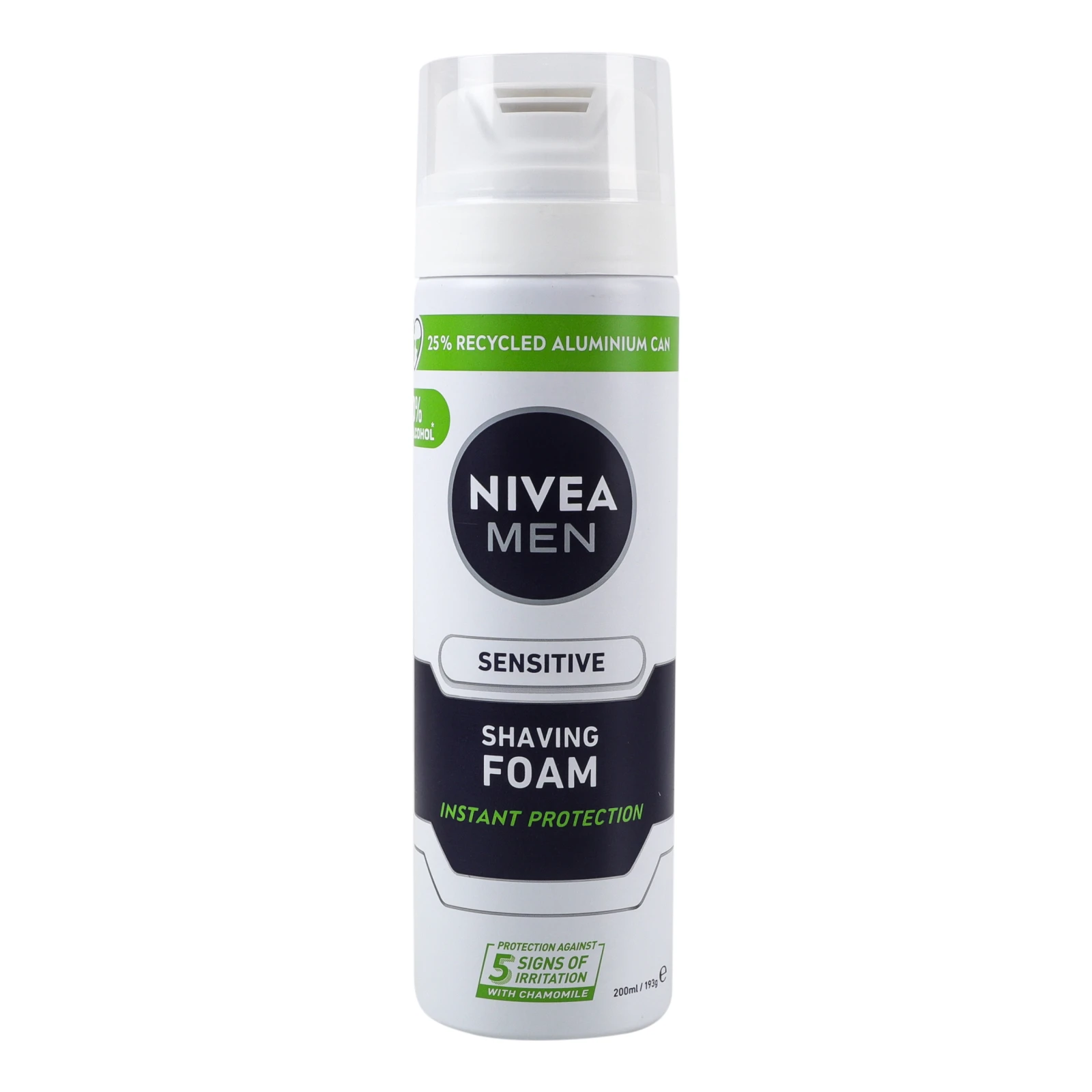 Піна для гоління Nivea Men Sensitive Instant Protection 200мл Фото №:1
