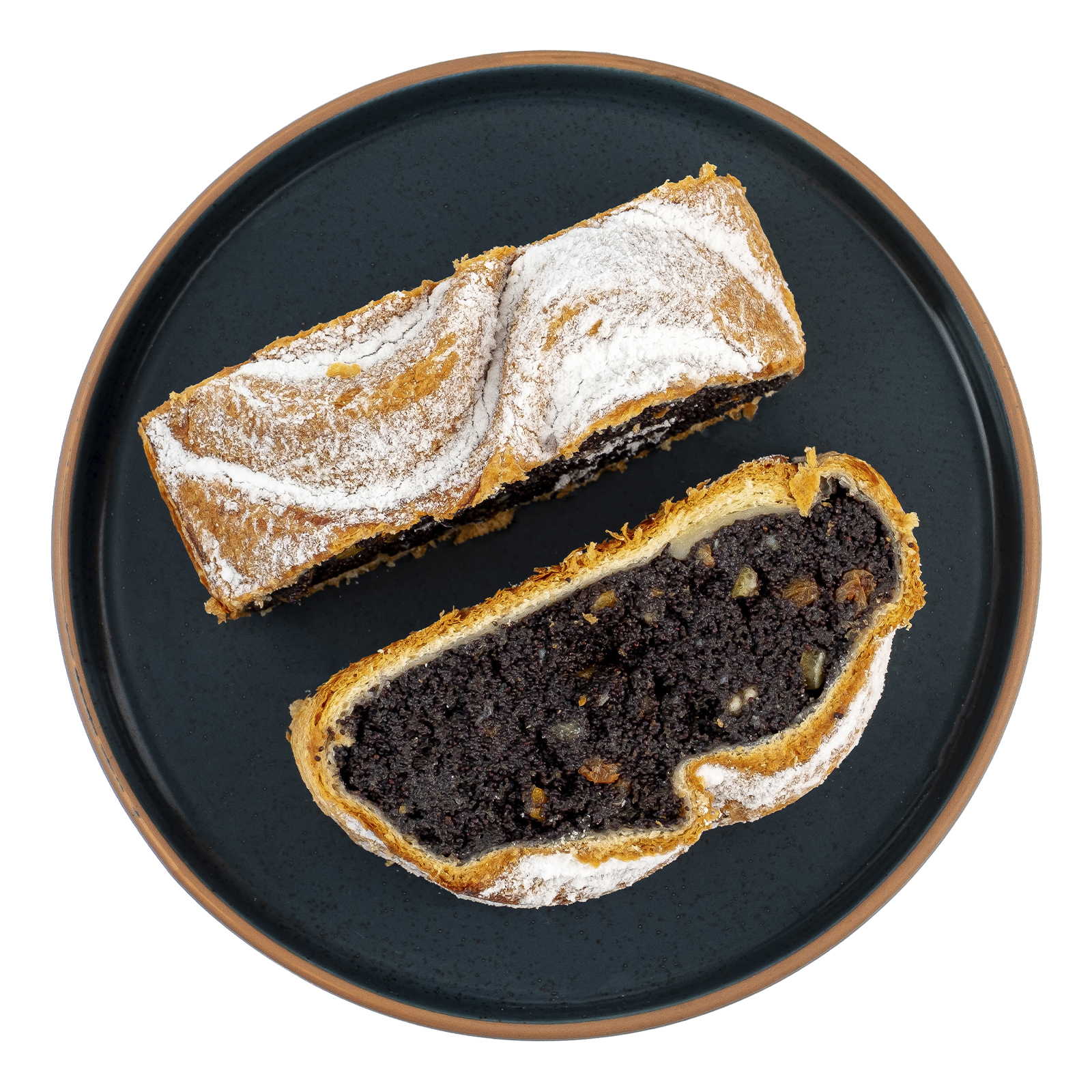 Штрудель Горбушка з маком та цукатами