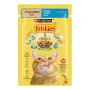 Корм консервований Friskies для дорослих котів з лососем у підливці 85г Фото навігації №:1