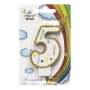 Свічка Party House цифра велика "5" Фото навігації №:1