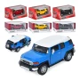Машинка Kinsmart металева інерційна Toyota FJ Cruiser 1:36, гумові колеса, двері відчиняються KT5343W 4кольори Фото навігації №:1