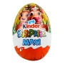 Яйце Kinder Surprise Maxi з молочного шоколаду з молочним внутрішнім шаром та іграшкою 100г Фото навігації №:1