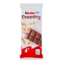 Шоколад Kinder Country молочний з молочною начинкою та злаками 23.5г Фото навігації №:1